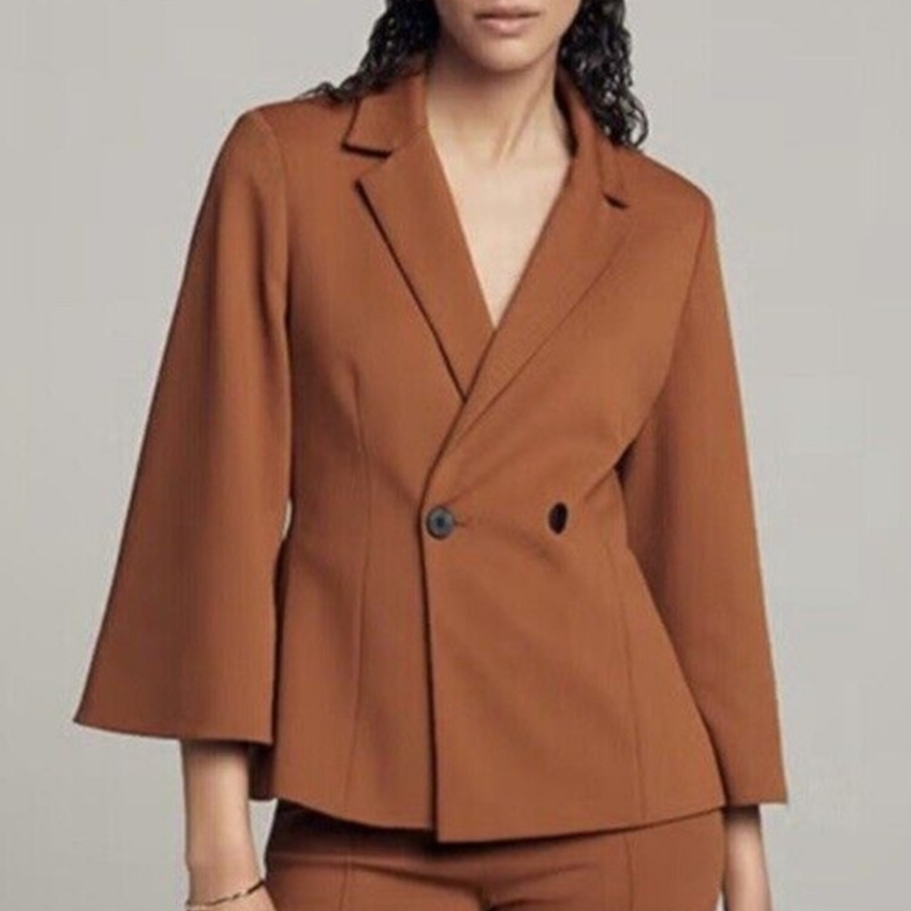 The Fold Blazer NEW - Besano Jacket, Toffee